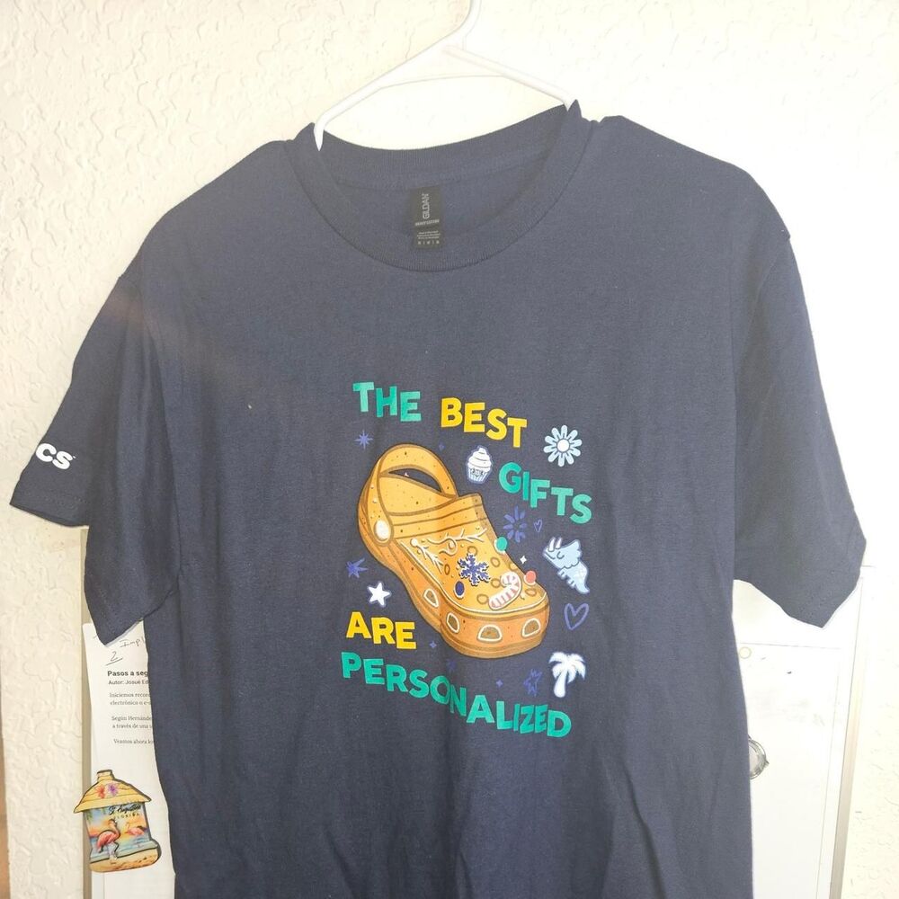 No-brand Women's Navy and Blue T-shirt
